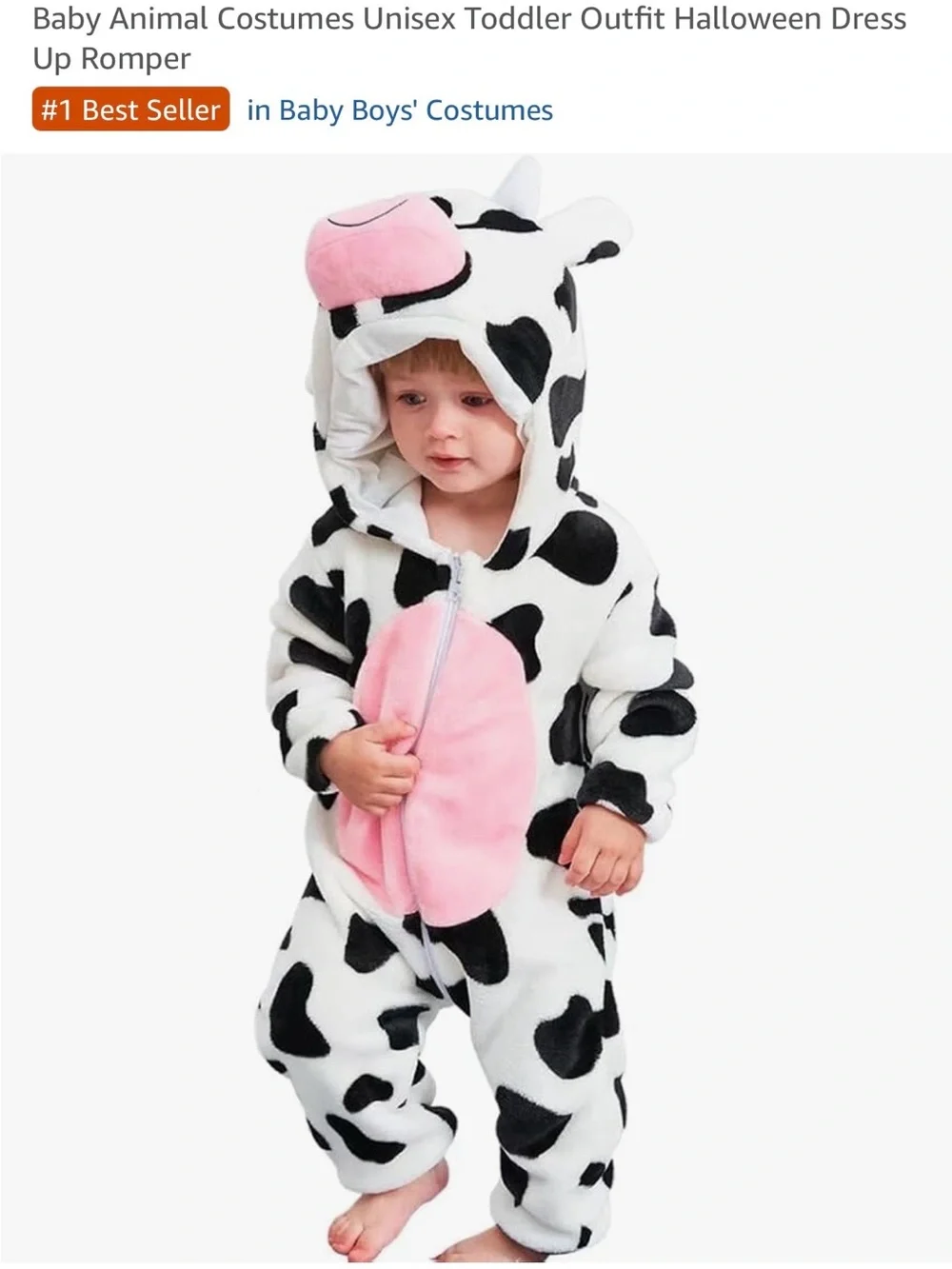 Toddler Cow Costume - Amazon